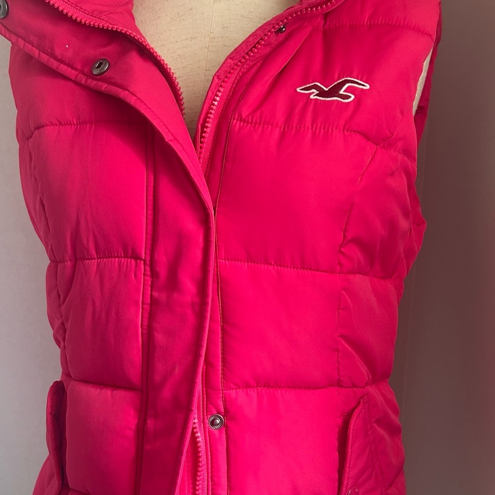 Hollister Fuchsia Outerwear
